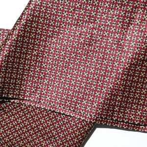 Vintage | Crimson & olive | Silk